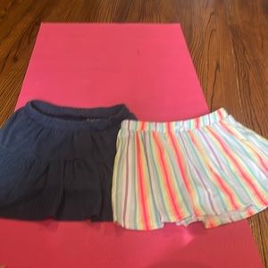 Cat & Jack skirts with shorts attached size 14-16